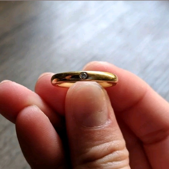 ❌SOLD Tiffany & Co. 18k Yellow Gold Diamond Ring❌ - Picture 5 of 8